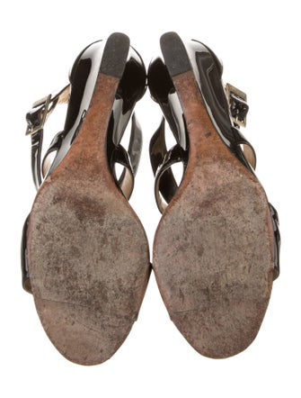 Jimmy Choo Patent Leather Sandals