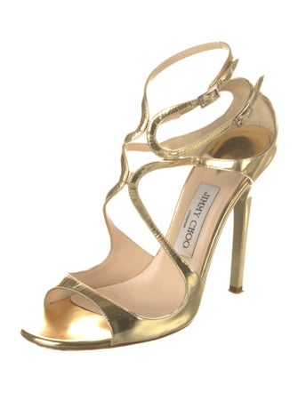 Jimmy Choo Patent Leather Sandals