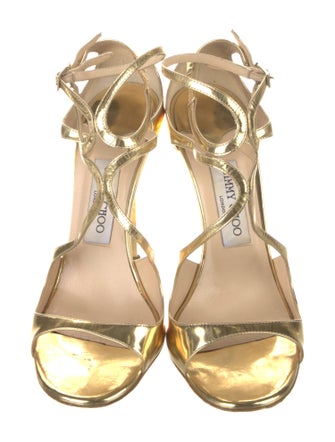 Jimmy Choo Patent Leather Sandals