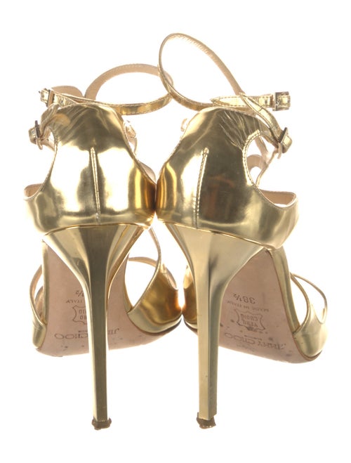 Jimmy Choo Patent Leather Sandals