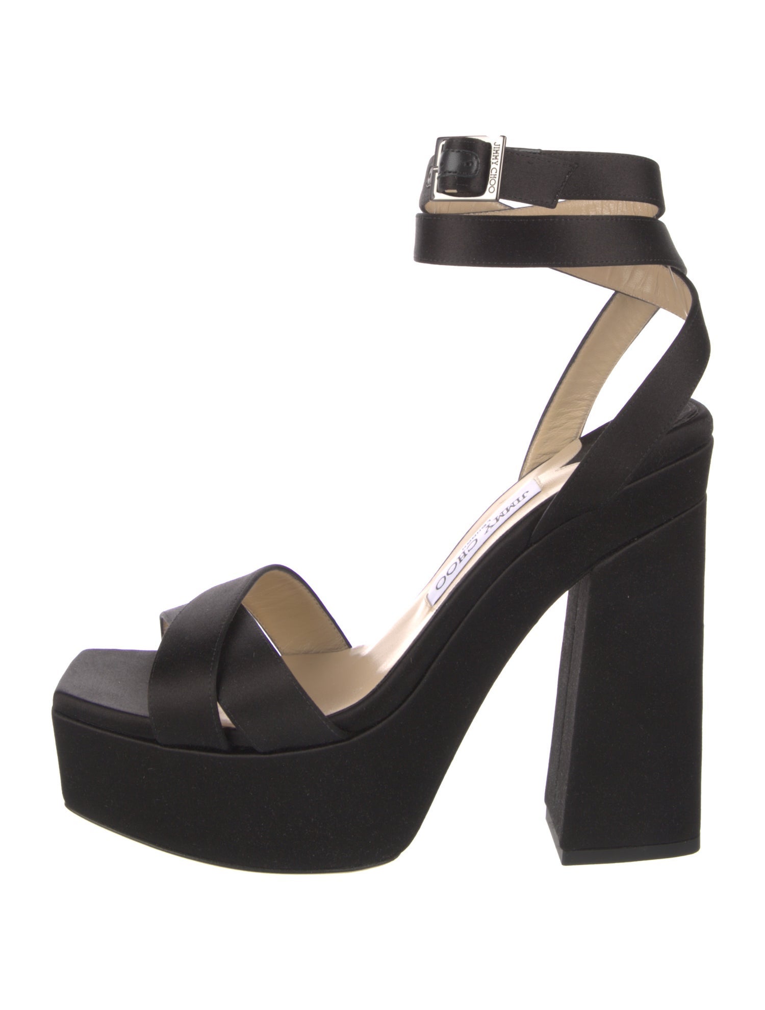 Jimmy Choo Satin Sandals w/ Tags