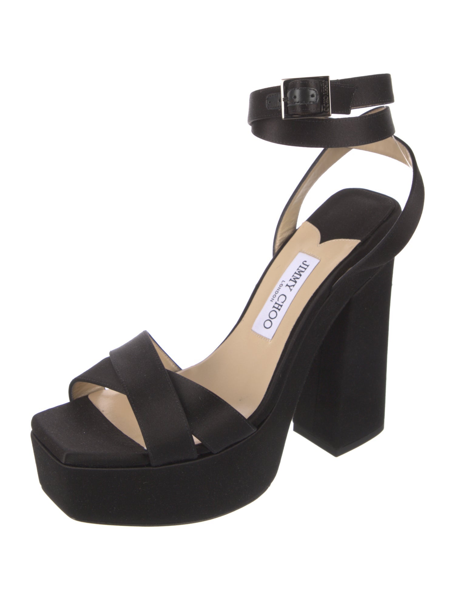 Jimmy Choo Satin Sandals w/ Tags