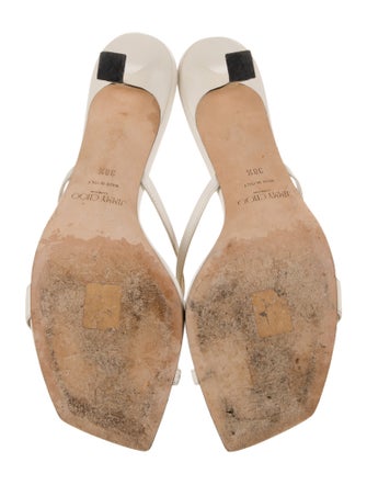 Jimmy Choo Leather Slides