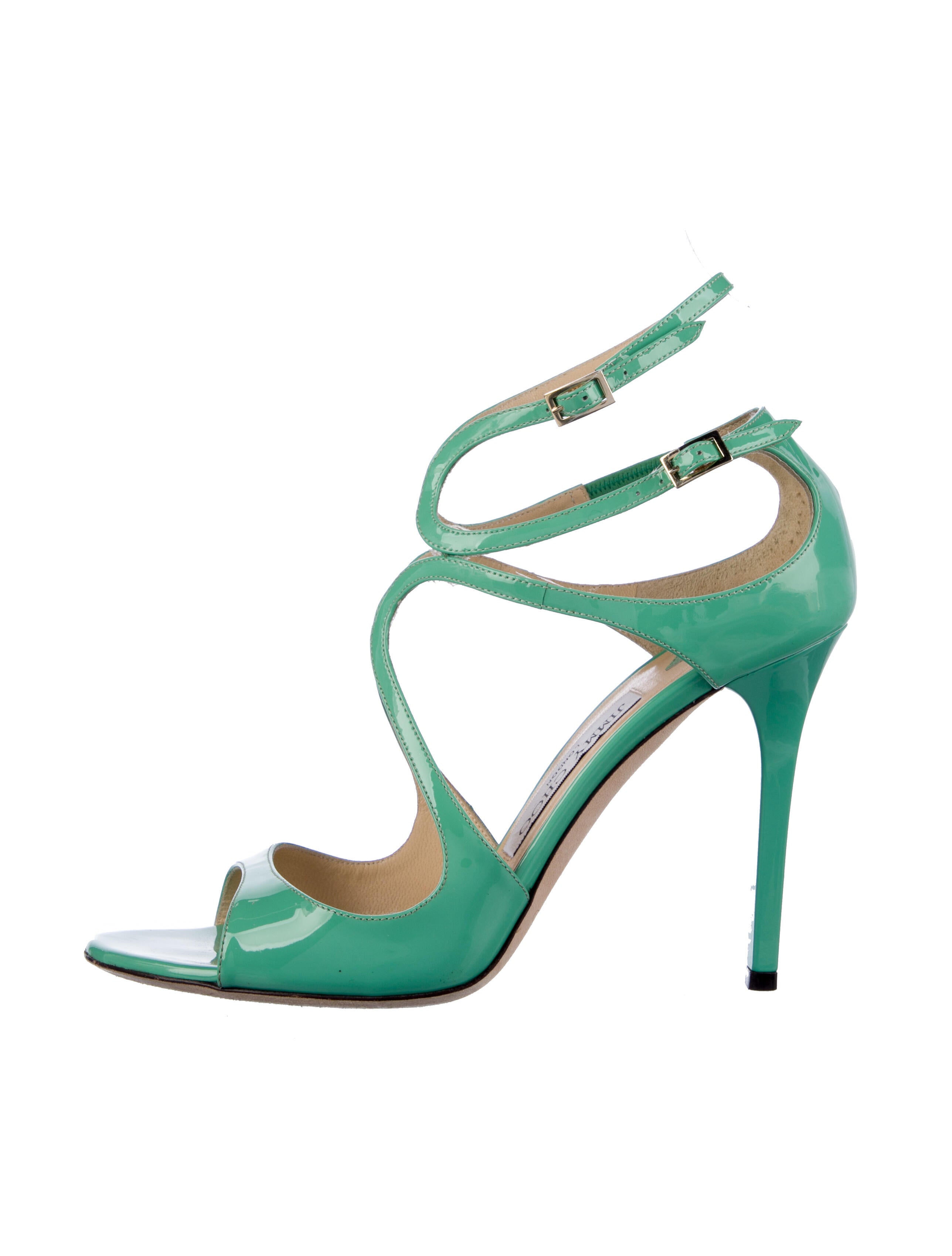 Jimmy Choo Patent Leather Sandals