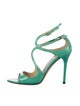 Jimmy Choo Patent Leather Sandals