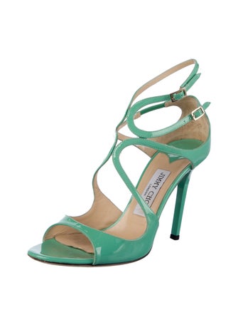 Jimmy Choo Patent Leather Sandals