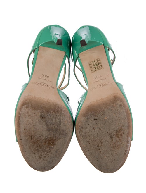 Jimmy Choo Patent Leather Sandals