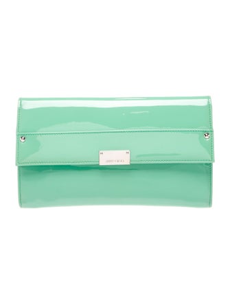 Jimmy Choo Patent Leather Clutch