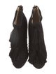 Jimmy Choo Suede Tassel Accents Mules