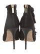Jimmy Choo Suede Tassel Accents Mules