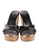 Jimmy Choo Patent Leather Slides