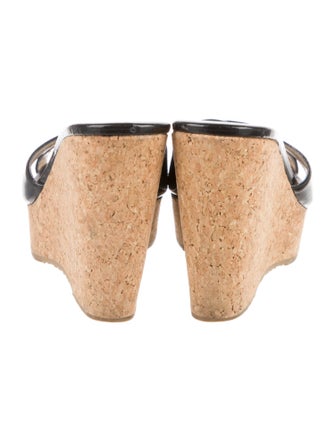 Jimmy Choo Patent Leather Slides