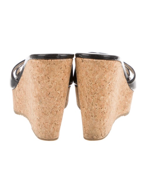 Jimmy Choo Patent Leather Slides