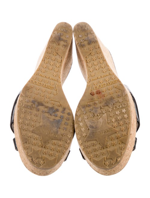 Jimmy Choo Patent Leather Slides