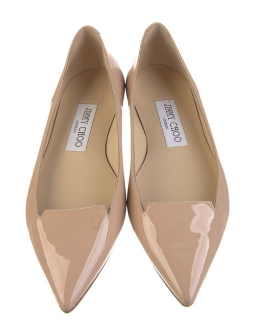 Jimmy Choo Patent Leather Ballet Flats