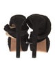 Jimmy Choo Suede Bow Accents Sandals