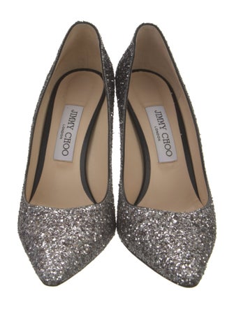 Jimmy Choo Glitter Glitter Accents Pumps