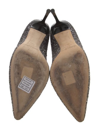 Jimmy Choo Glitter Glitter Accents Pumps
