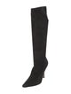 Jimmy Choo Suede Leather Trim Embellishment Boots
