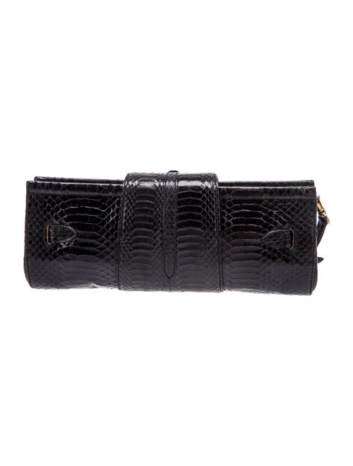 Jimmy Choo Python Clutch