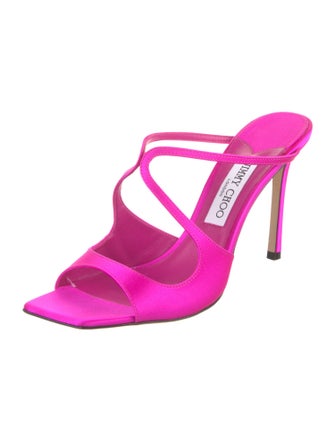 Jimmy Choo Satin Slides