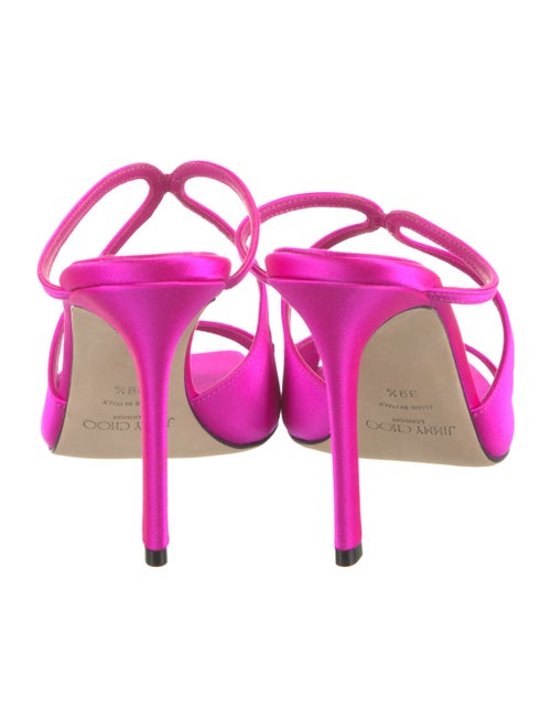 Jimmy Choo Satin Slides