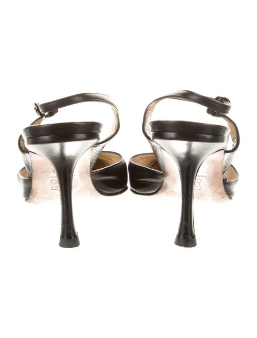 Jimmy Choo Leather Slingback Pumps