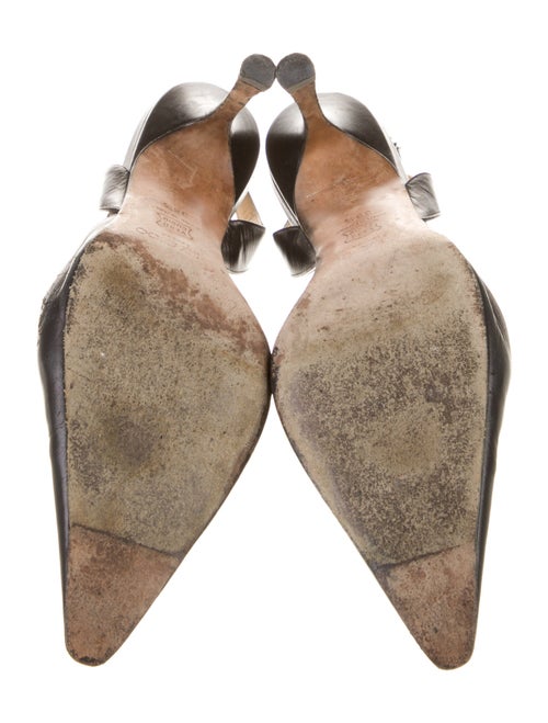 Jimmy Choo Leather Slingback Pumps