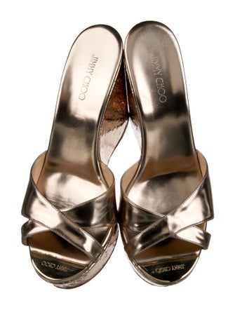 Jimmy Choo Leather Mules