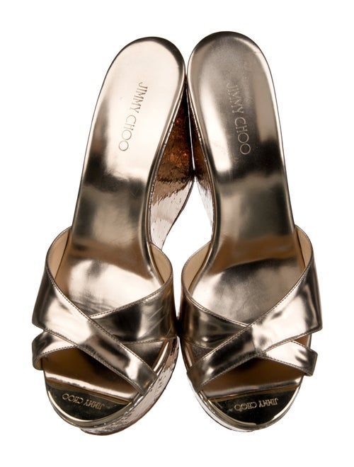 Jimmy Choo Leather Mules