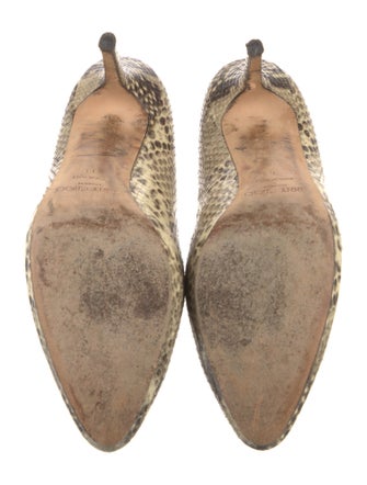 Jimmy Choo Snakeskin Animal Print Pumps