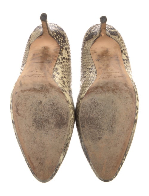 Jimmy Choo Snakeskin Animal Print Pumps