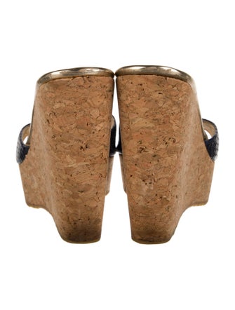 Jimmy Choo Leather Slides