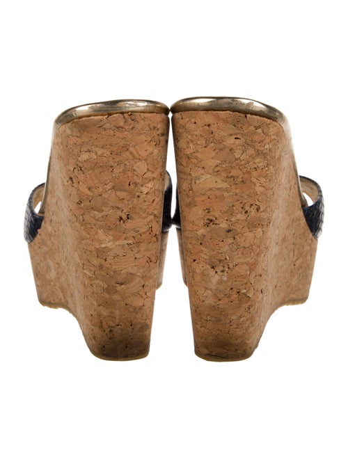 Jimmy Choo Leather Slides