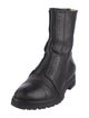 Jimmy Choo Leather Combat Boots