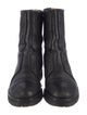 Jimmy Choo Leather Combat Boots