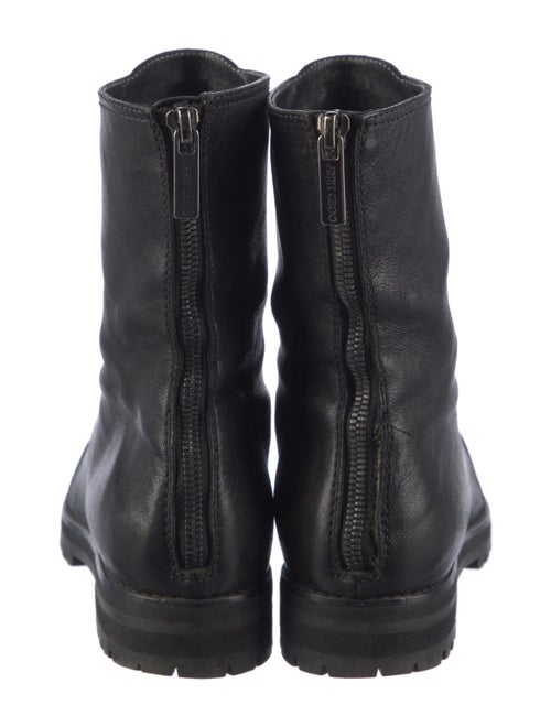Jimmy Choo Leather Combat Boots