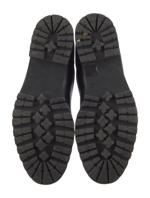 Jimmy Choo Leather Combat Boots