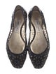 Jimmy Choo Patent Leather Lasercut Accents Flats