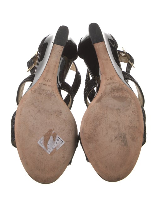 Jimmy Choo Patent Leather Sandals