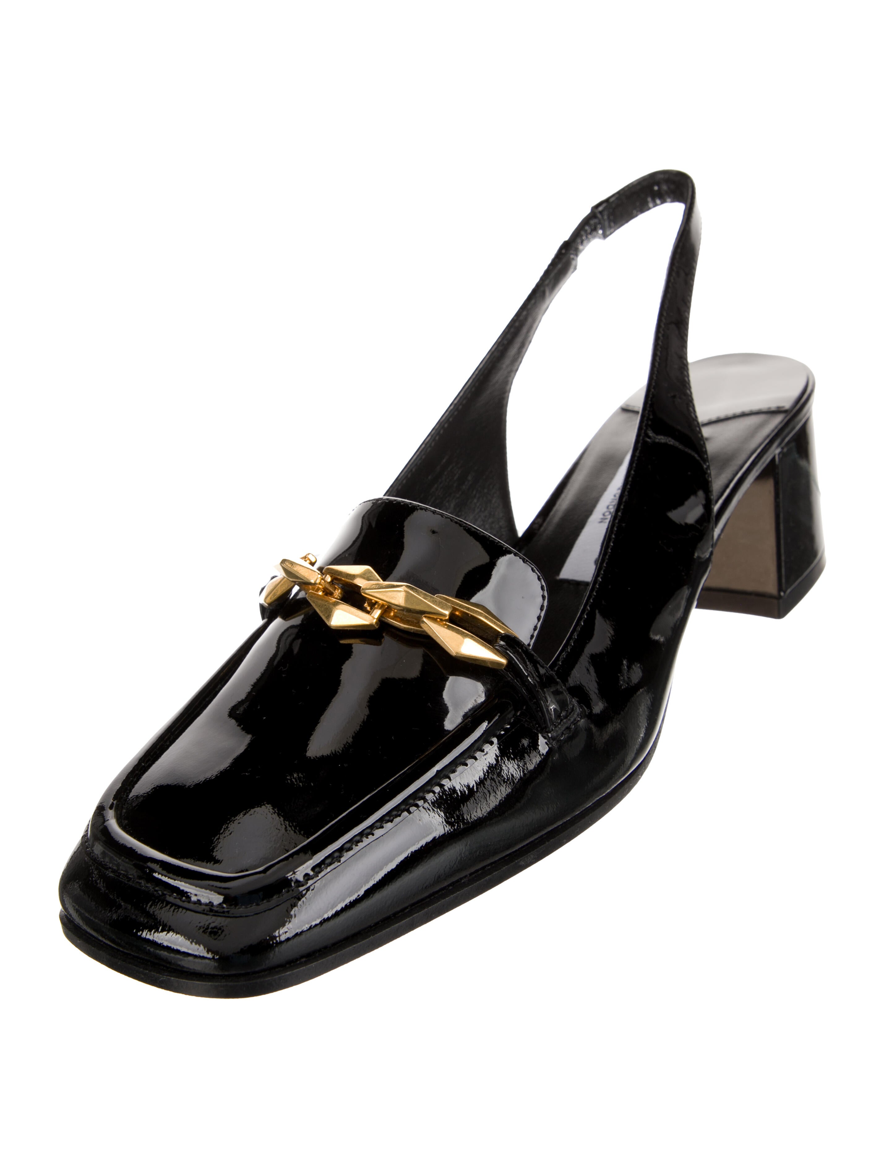 Jimmy Choo Patent Leather Slingback Pumps w/ Tags