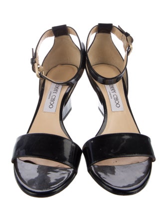 Jimmy Choo Patent Leather Sandals