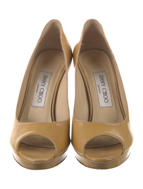 Jimmy Choo Patent Leather Sandals