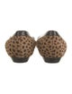 Jimmy Choo Ponyhair Animal Print Flats