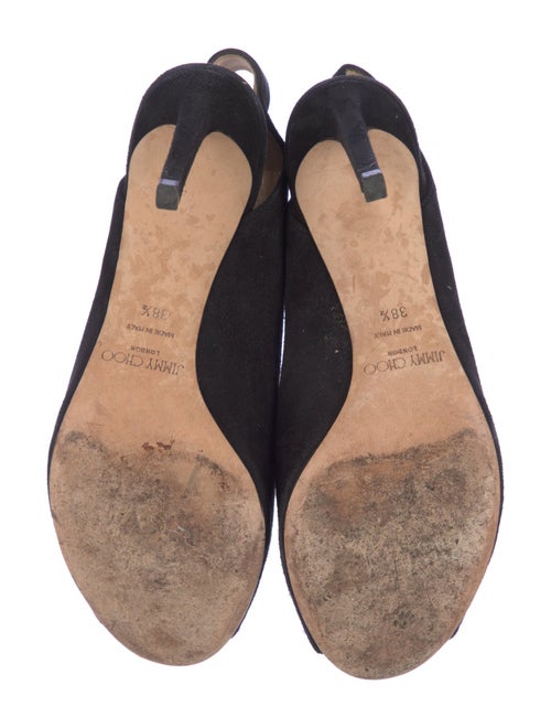 Jimmy Choo Suede Slingback Pumps