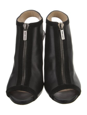 Jimmy Choo Leather Slingback Sandals