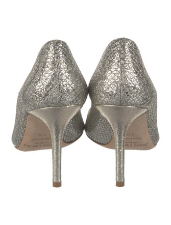 Jimmy Choo Glitter Glitter Accents Pumps
