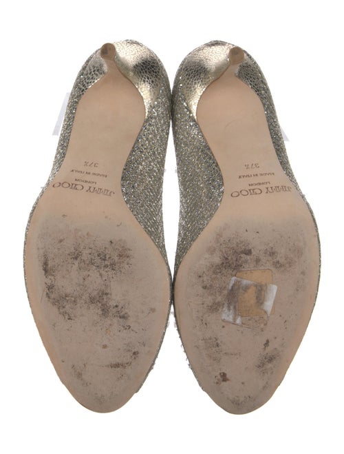 Jimmy Choo Glitter Glitter Accents Pumps