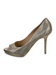 Jimmy Choo Glitter Glitter Accents Pumps