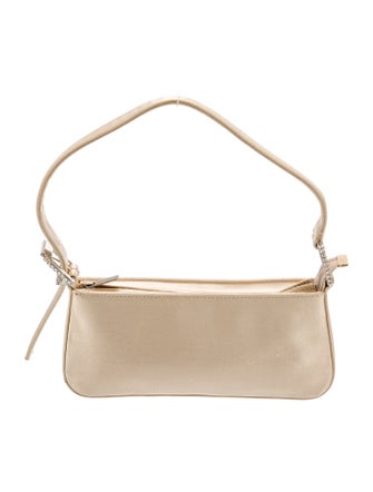 Jimmy Choo Satin Top Handle Bag